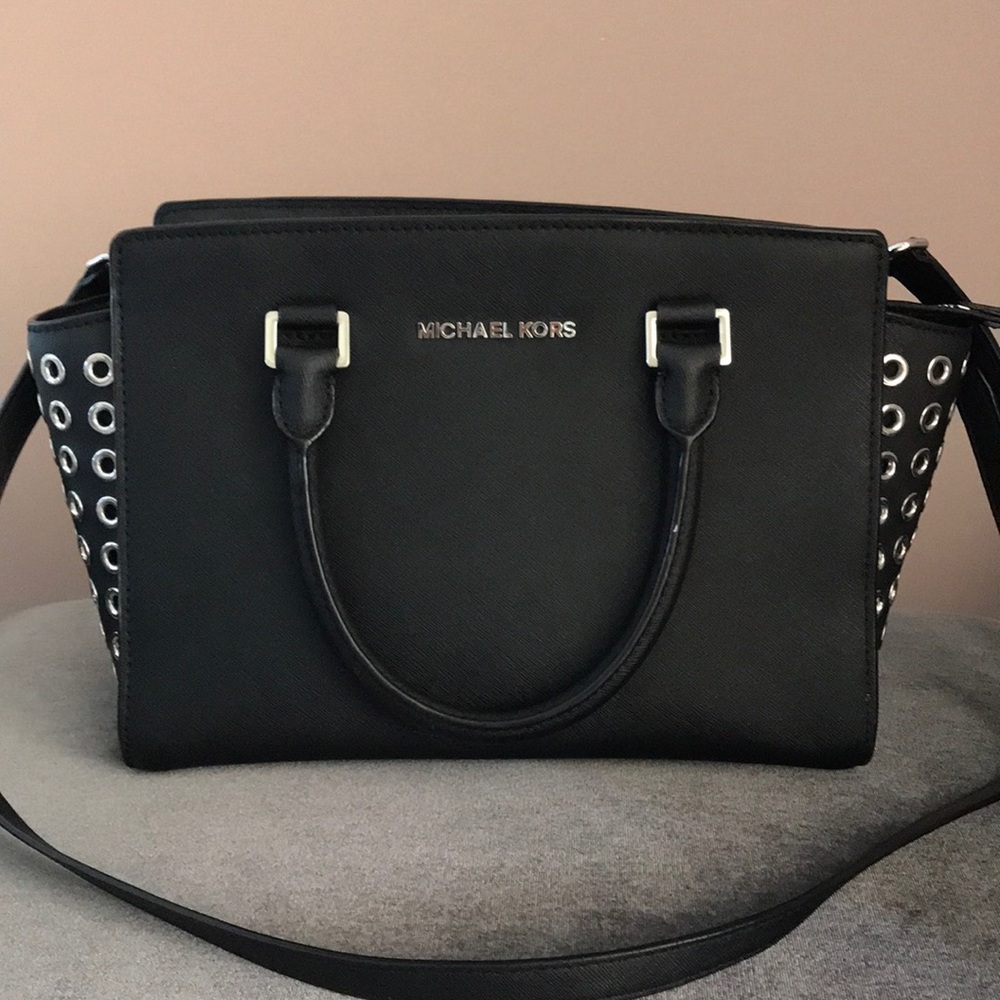 Michael Kors Selma Grommet Purse